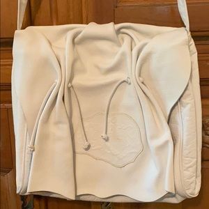 Like new white Carlos Falchi handbag.